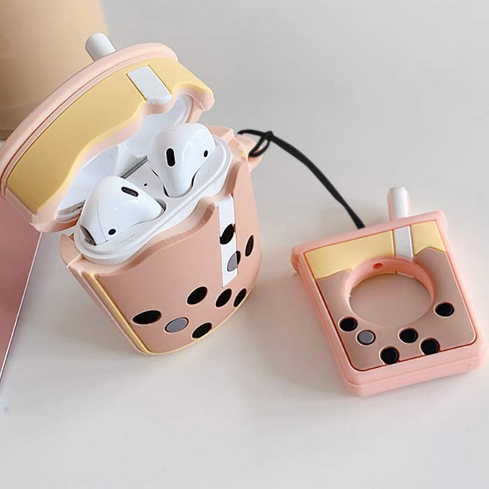 Boba Tea Airpod Case